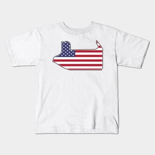 Las Vegas Strip Circuit [flag] Kids T-Shirt